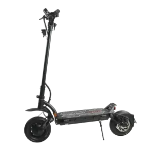 Trotinetă Electrică, Vedere Din Față Cu Ghidon Lat