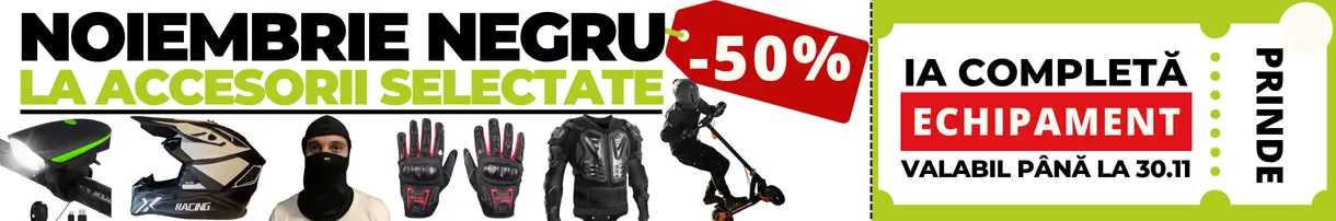 Banner promoțional de Black Friday